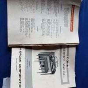 Organ Manuals, papers ect.